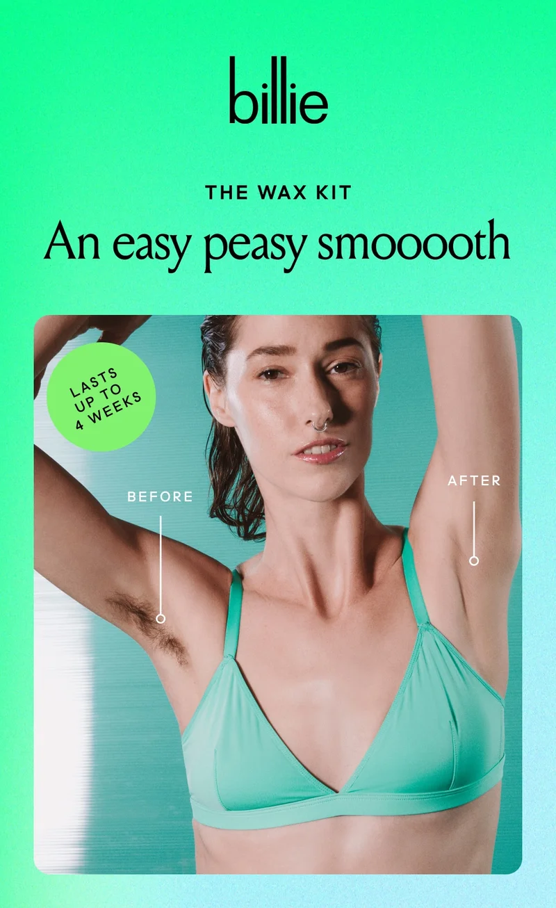 The wax kit. An easy peasy smooth