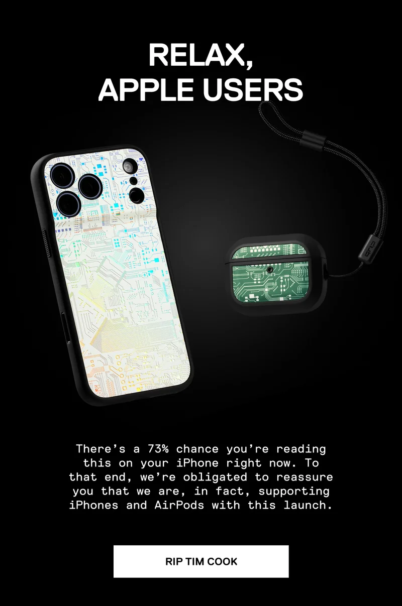 iPhones and AirPods cases: available on LTT Store
