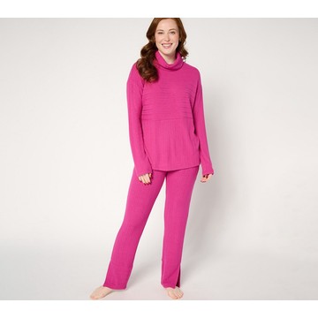 MUK LUKS Regular Cable Knit Extreme Comfort Lounge Set