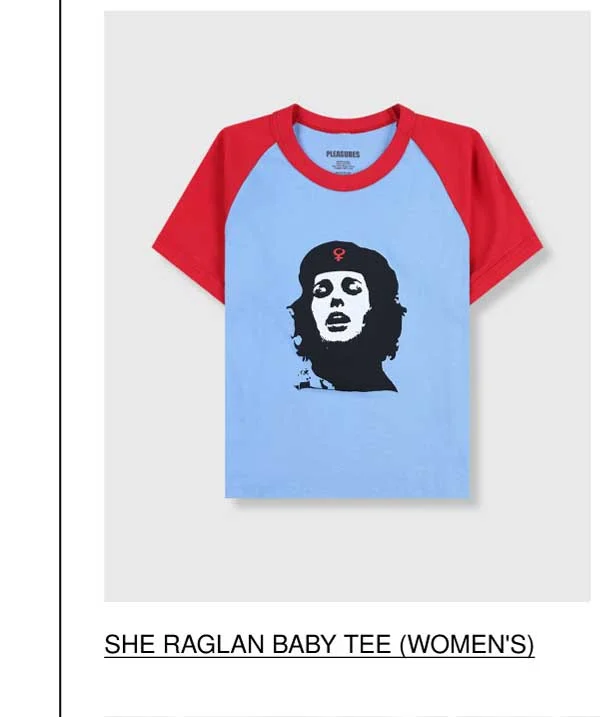 SHE RAGLAN BABY TEE (WOMEN'S)