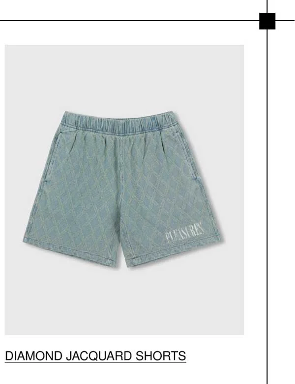 DIAMOND JACQUARD SHORTS
