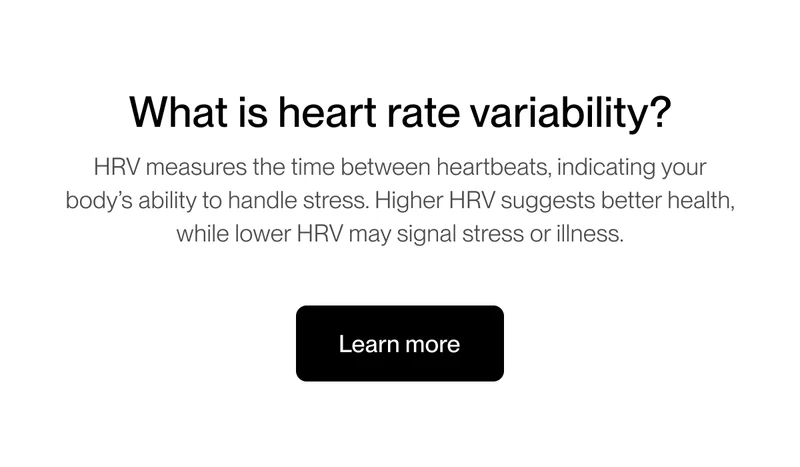 What is heart rate variability?