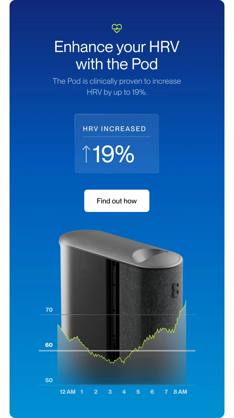 Enhance your HRV with the Pod