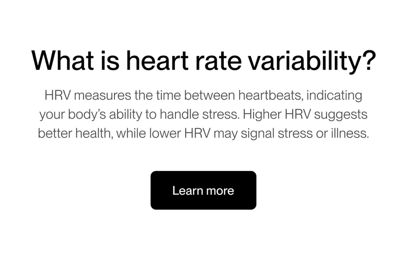 What is heart rate variability?