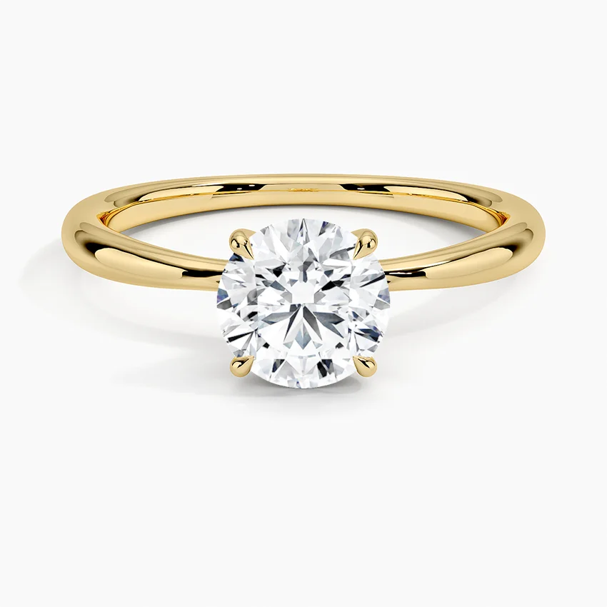 Freesia Solitaire Ring