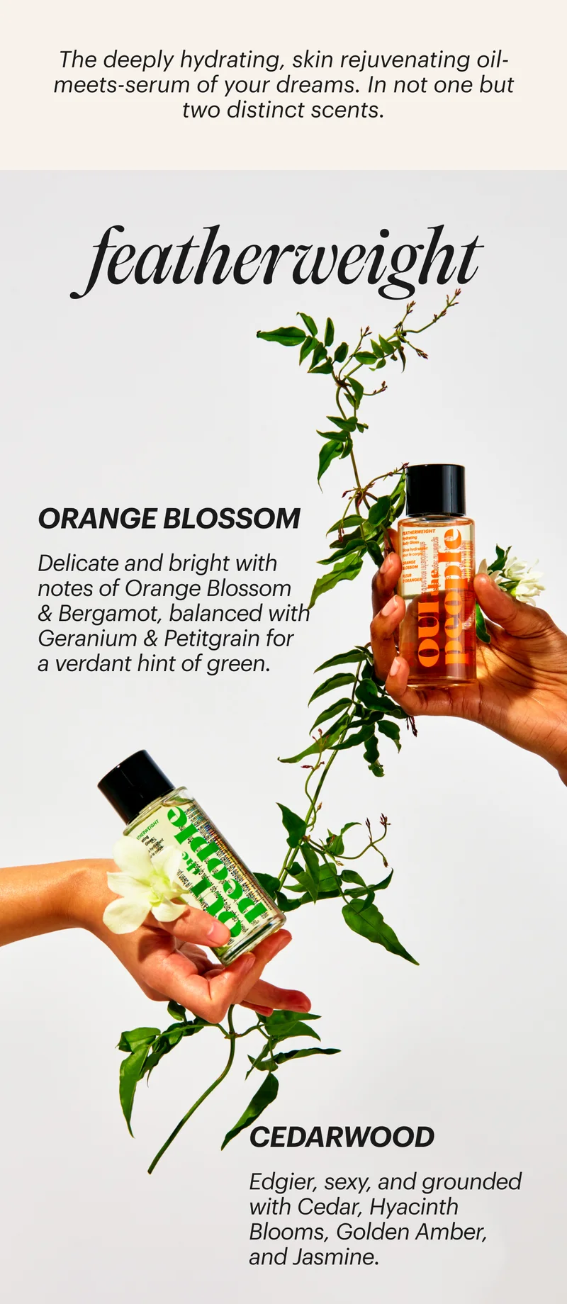 Featherweight Cedarwood and Orange Blossom