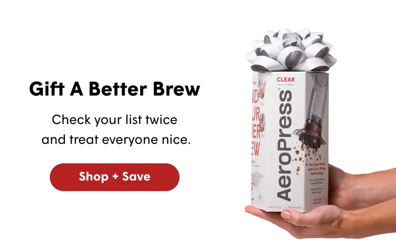 CYBER MONDAY FINAL HOURS 25% OFF  Coffee Makers! Shop + Save Gift A Better Brew Check your list twice  and treat everyone nice. [SHOP + SAVE]