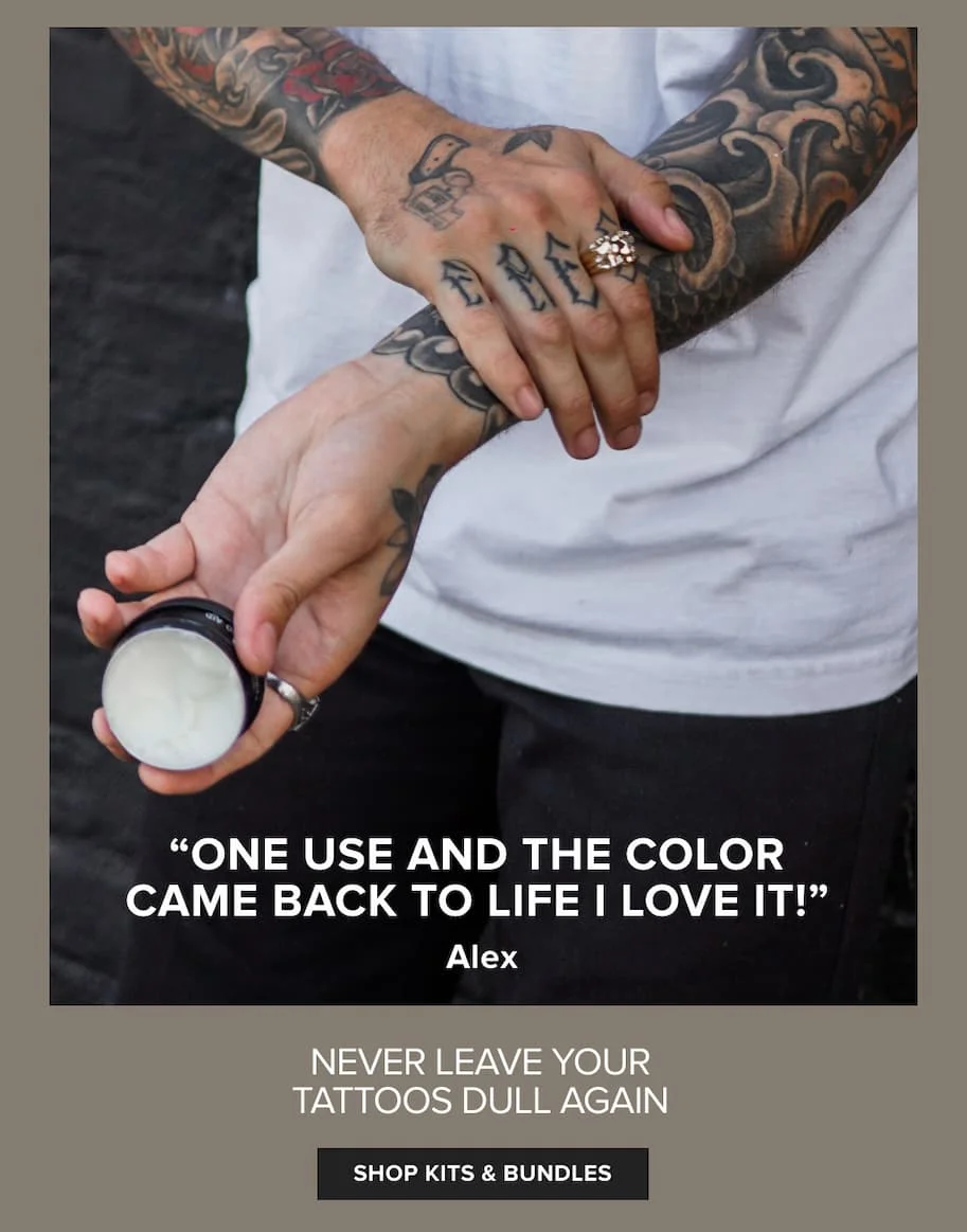 never leave your tattoos dull again - shop kits & bundles