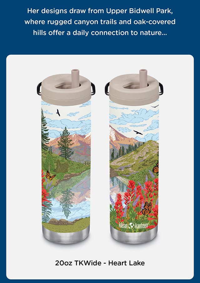 20oz TKWide - Heart Lake