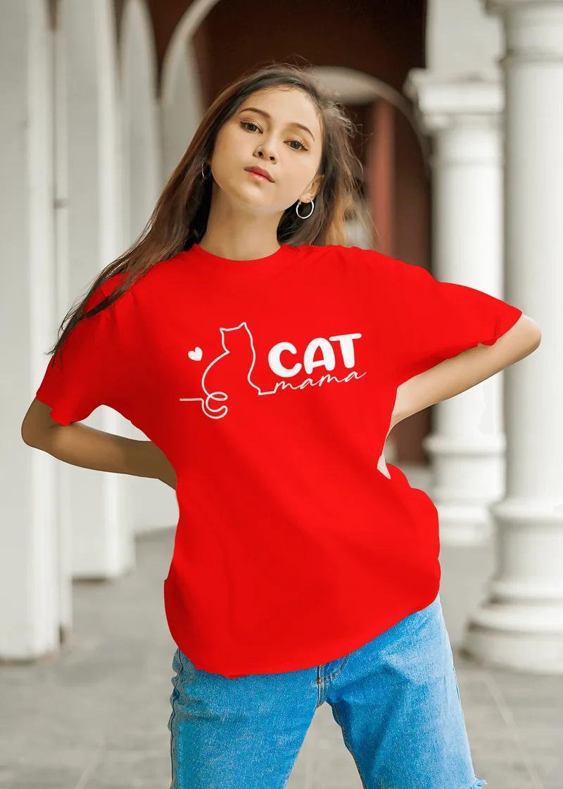 Image of Cat Mama T-Shirt