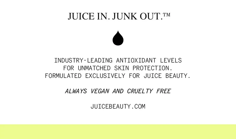 JUICE IN. JUNK OUT.