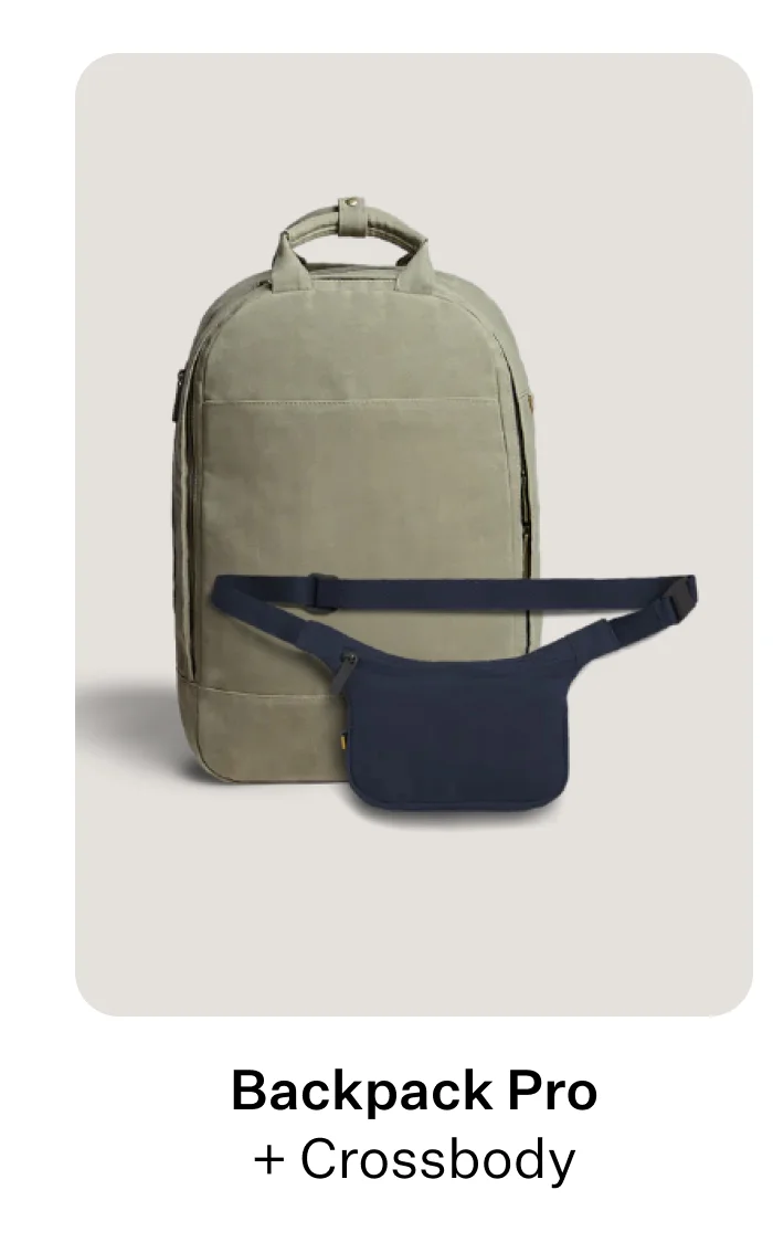 Backpack Pro + Crossbody