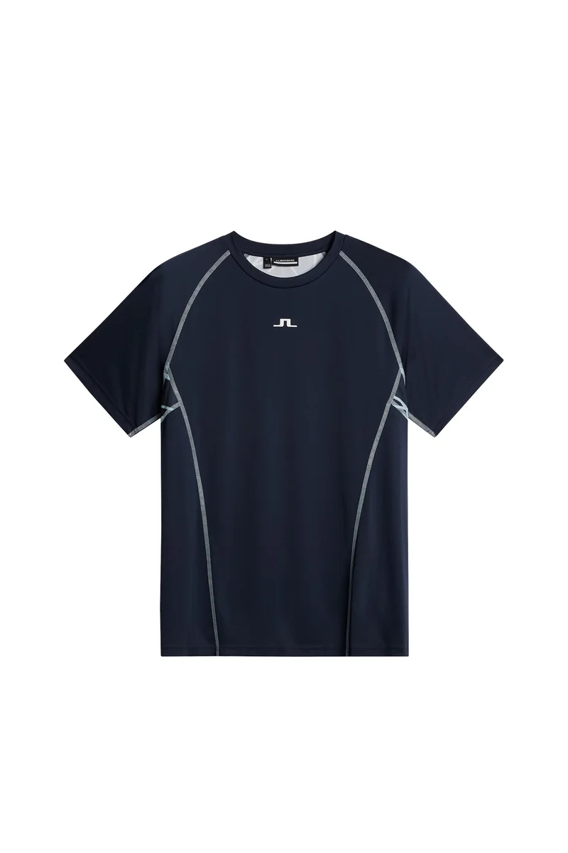 Image of Alfonso Printed T-shirt / JL Navy