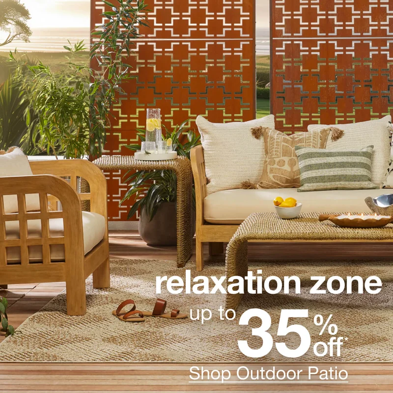 Up to 35% Off Patio — Shop Now!
