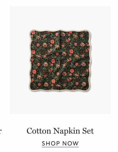 Cotton Napkin Set SHOP NOW