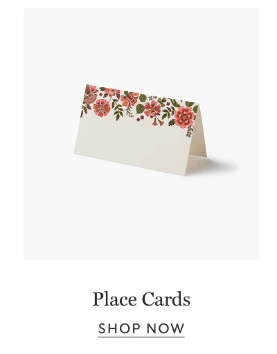 Place Cards SHOP NOW