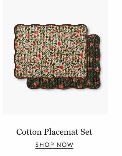 Cotton Placemat Set SHOP NOW