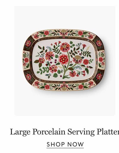 Large Porcelain Serving Platter SHOP NOW