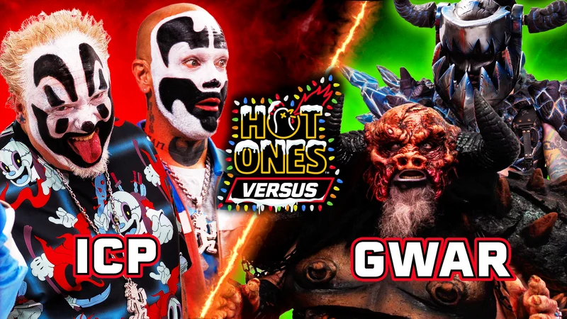 Insane Clown Posse and GWAR on Hot Ones Versus Holiday Special
