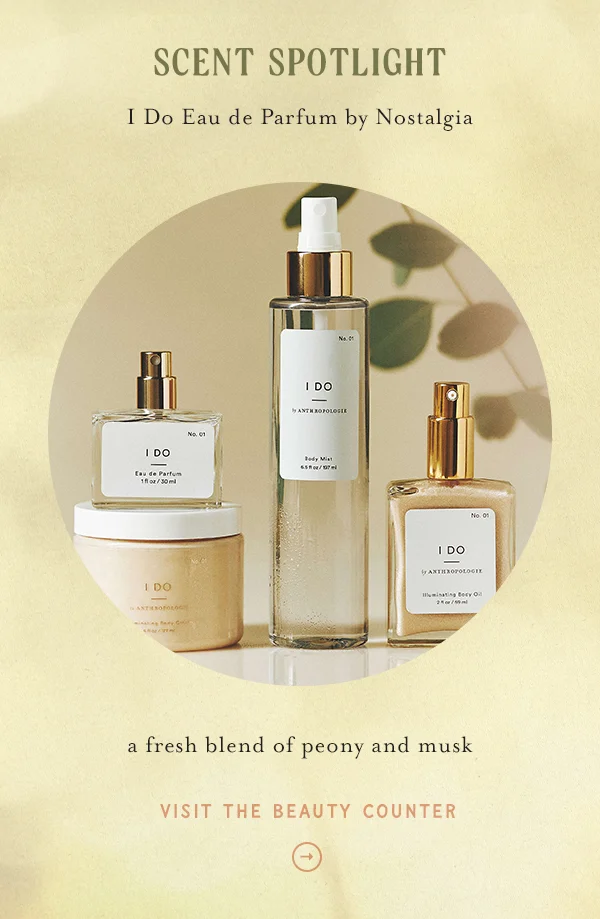 Scent spotlight. Visit the beauty corner.