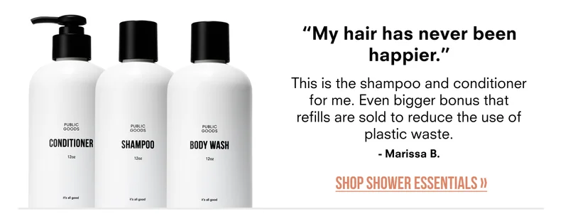 "My hair has never been happier." | Shop Shower Essentials