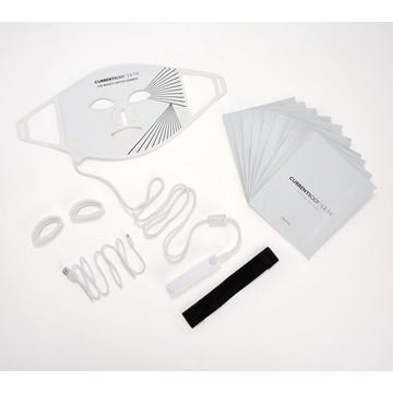 CurrentBody Skin LED Light Therapy Mask & 10 Hydrogel Masks