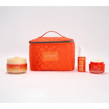 Sunday Riley C.E.O Vitamin C Brightening Face & Body 3pc Collection
