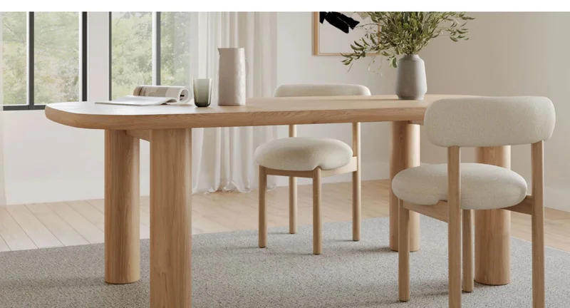 Muhly dining table for 6