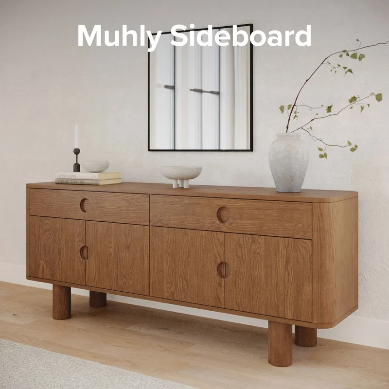 Muhly Sideboard Smoked Oak