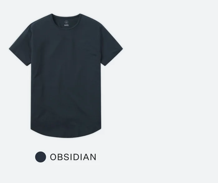 Crossover Tee - Obsidian