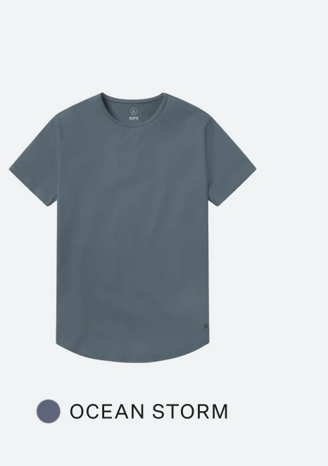 Crossover Tee - Ocean Storm