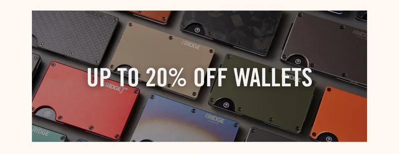 Up to 20% Off Wallets