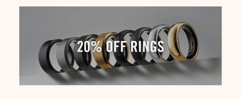 Up to 20% Off Rings