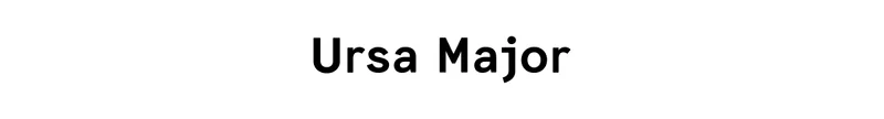 Ursa Major