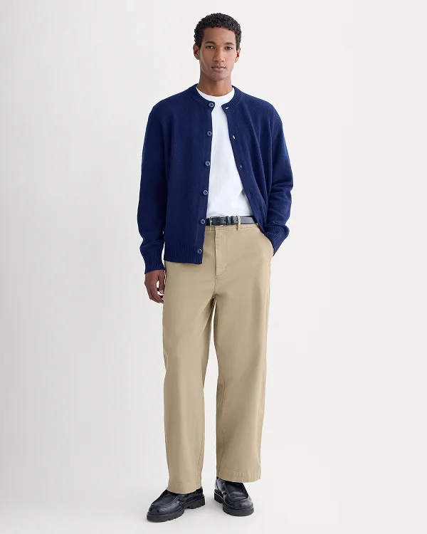 Image | Baggy Chino | Trench Coat Khaki