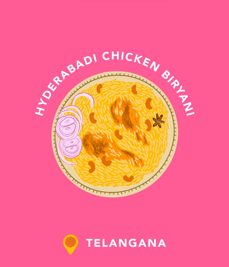 Hyderabadi Chicken Biryani