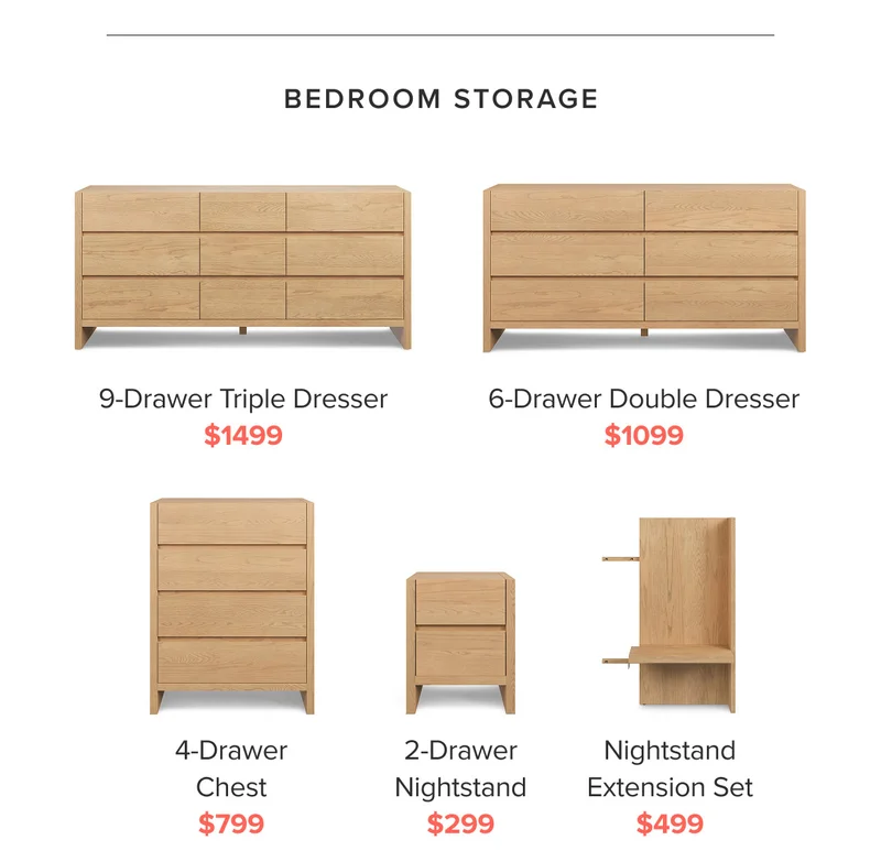 Shop Leif Bedroom Storage.