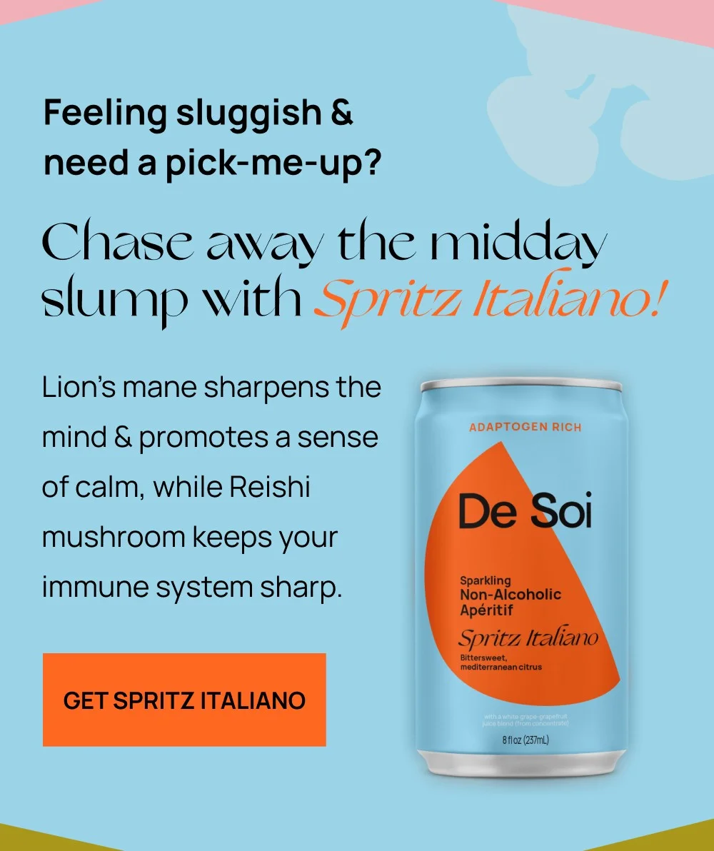 Chase away the midday slump with Spritz Italiano!