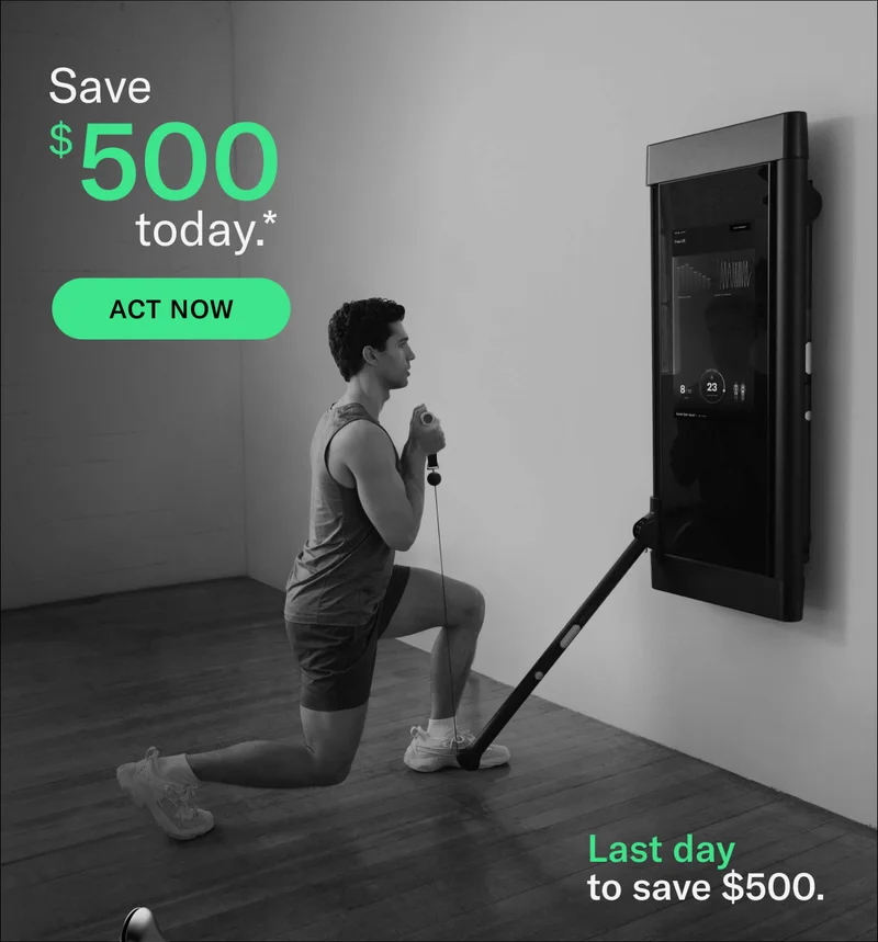 Save $500 today.* Act Now. Last day to save $500.