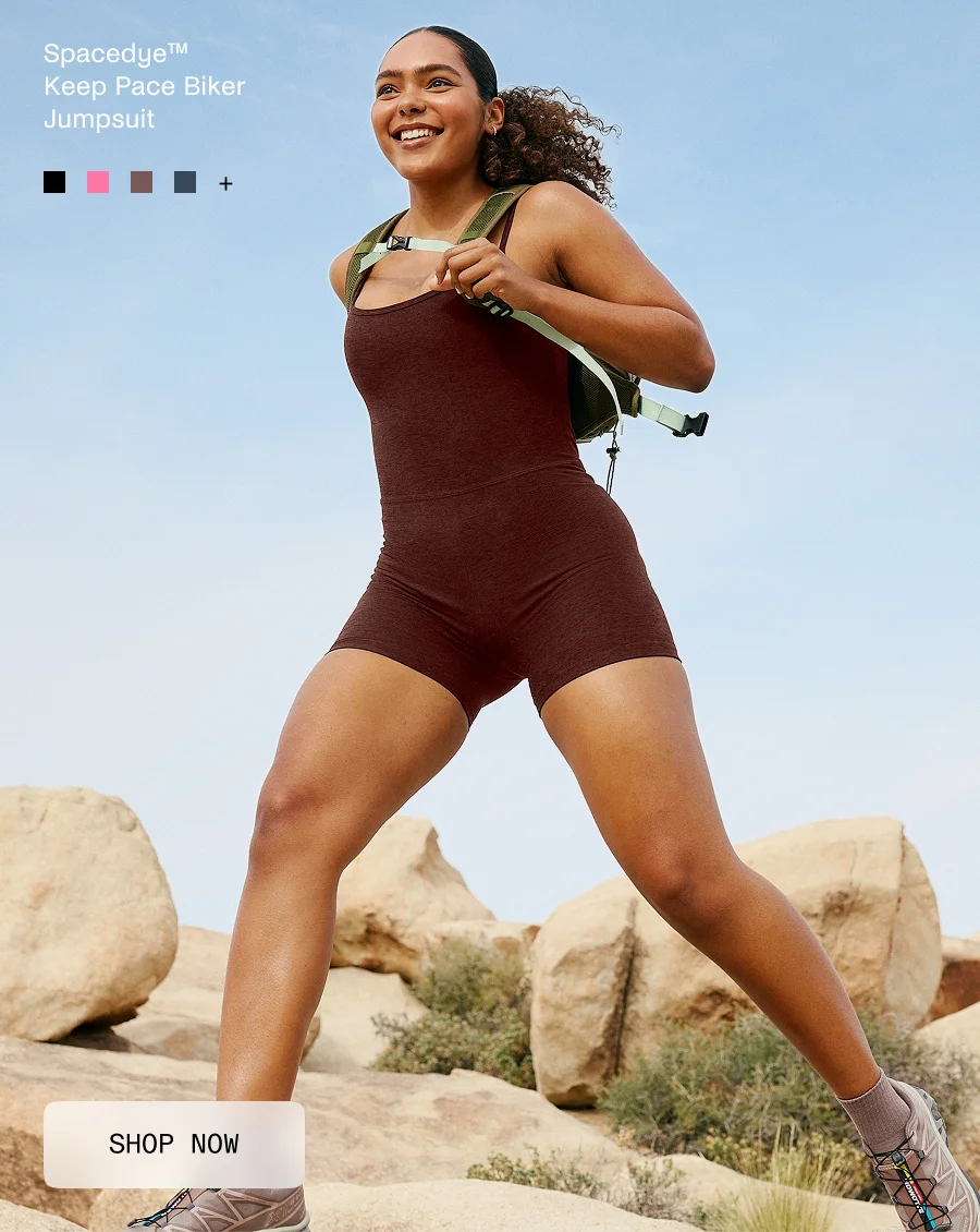 Spacedye™ Keep Pace Biker Jumpsuit