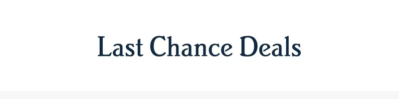 Last Chance Deals