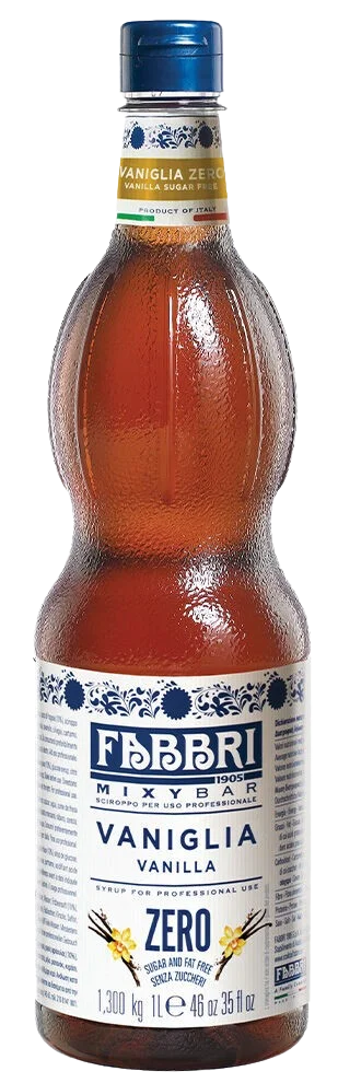 Image of Fabbri Vanilla Syrup - Sugar Free