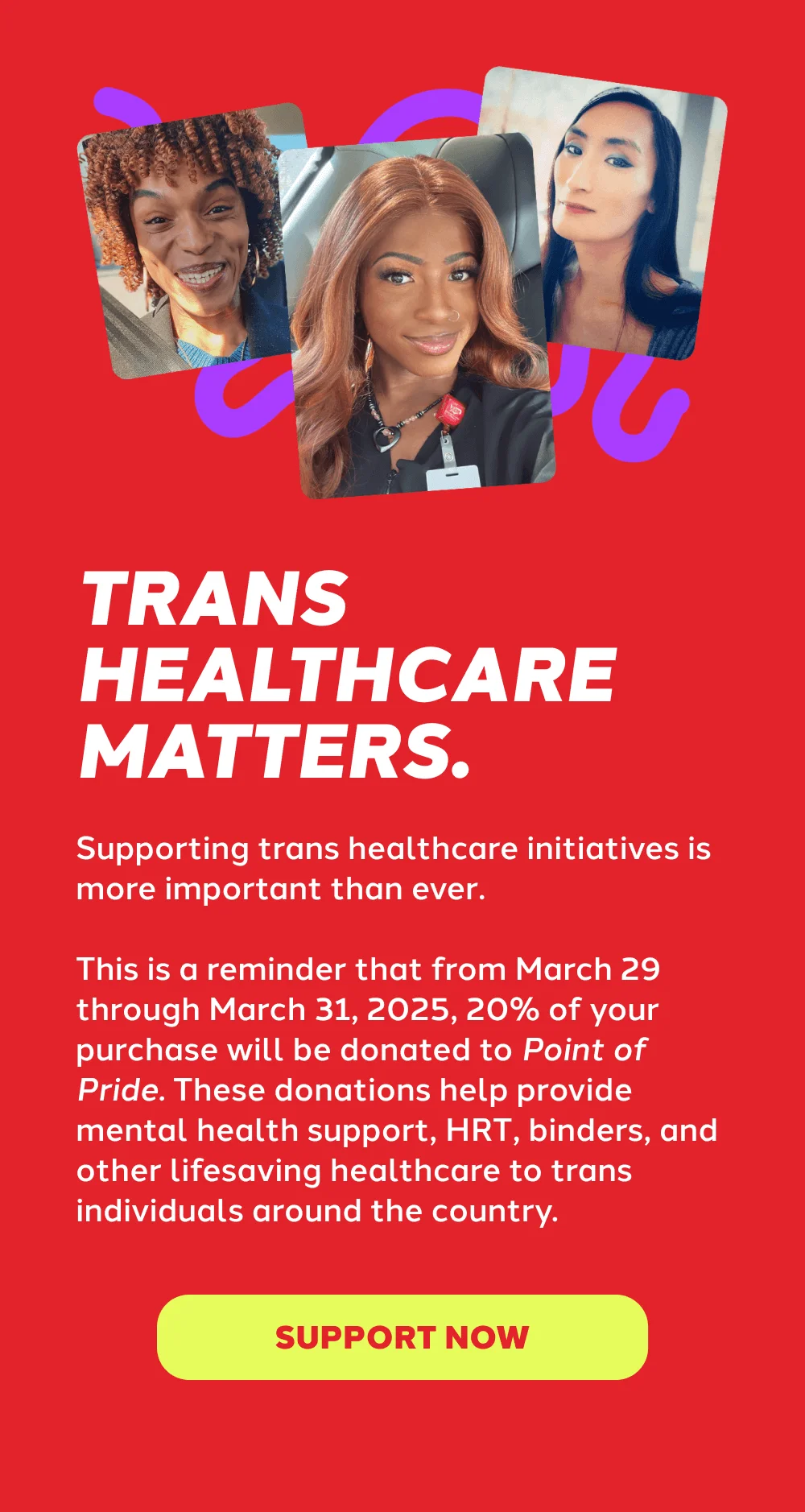Trans Healthcare Matters. [SUPPORT NOW]