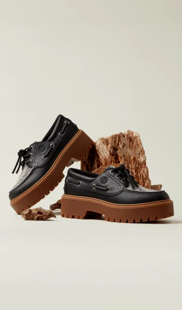 Women’s Stone Street Platform Boat Shoe