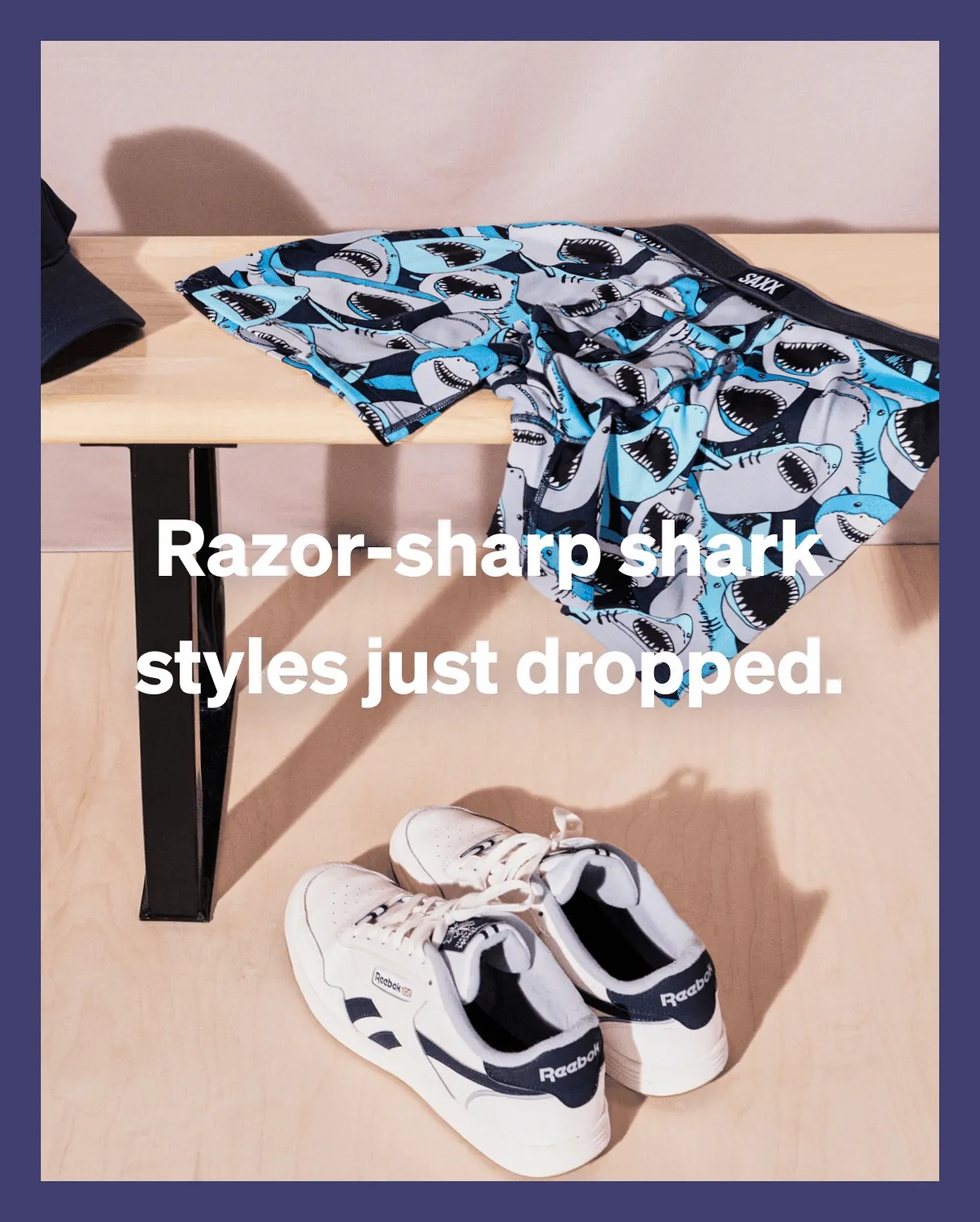 Razor-sharp shark styles just dropped.