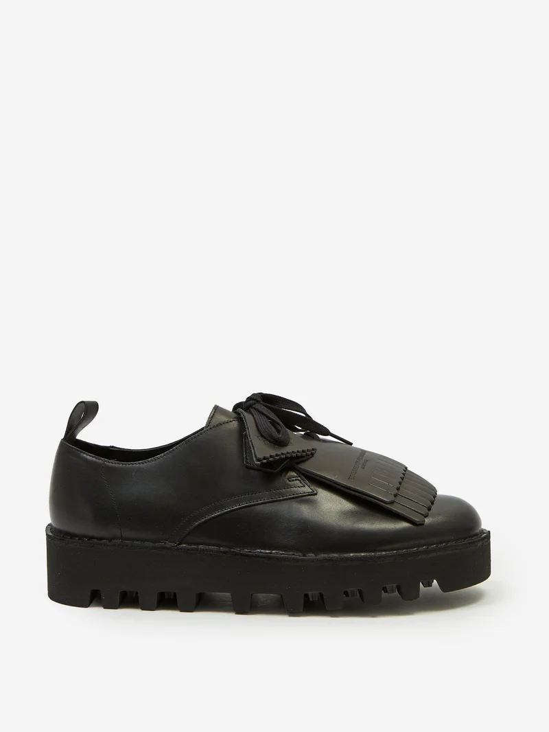 Image of Clarks Originals x Engineered Garments Dessert Khan - Black Smooth