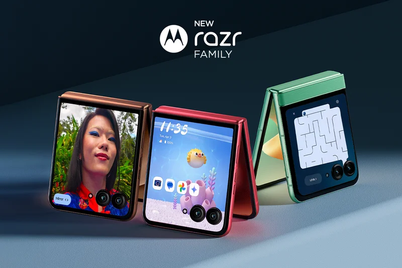 new razr family