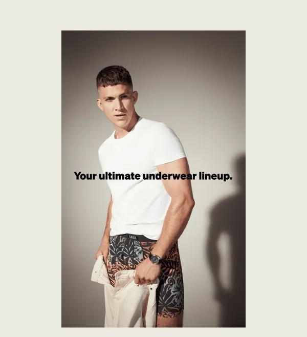Your ultimate underwear lineup.