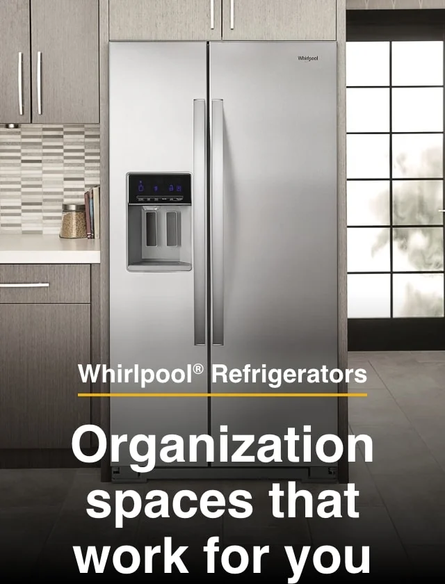 Whirlpool Refrigerators - Organization spaces that work for you