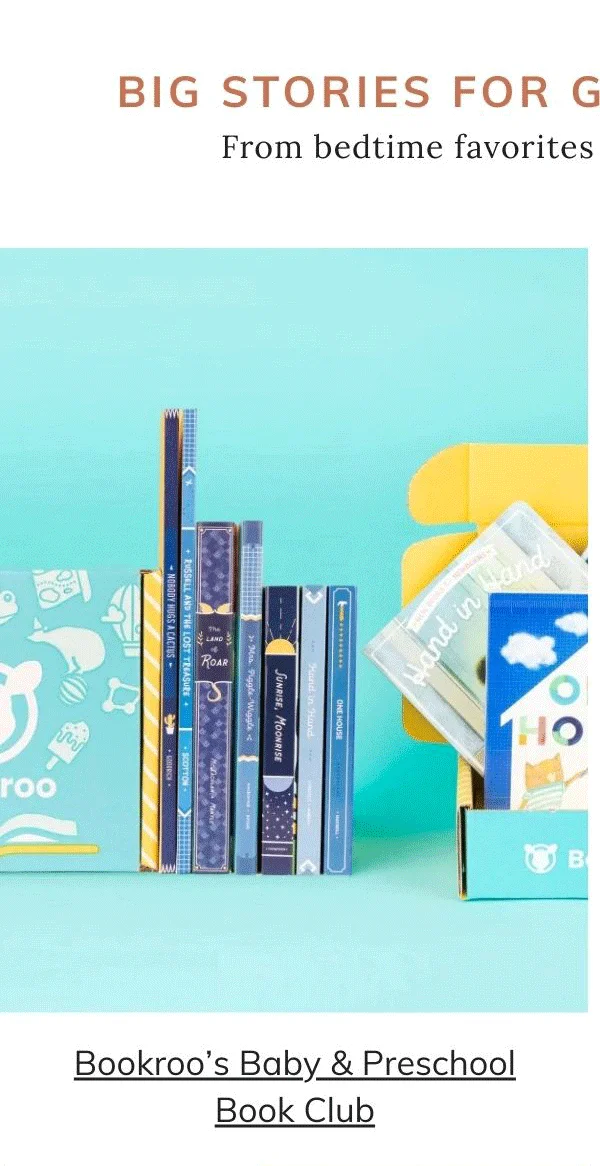 Bookroo's Baby & Preschool Book Club